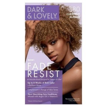 Dark and Lovely Fade Resist Haarverf - 380 Chestnut Blonde