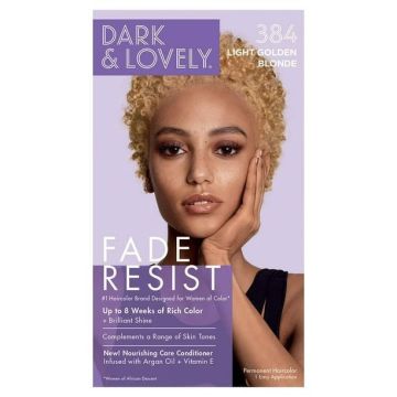 Dark and Lovely Fade Resist Haarverf 384 Light Golden Blonde