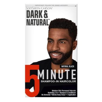 Dark & Natural Haarverf - Natuurlijk Zwart