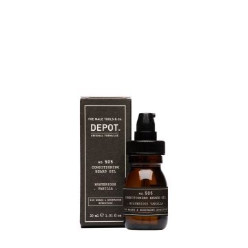 Depot N° 505 Conditioning Beard Oil Leather & Wood 30 ml