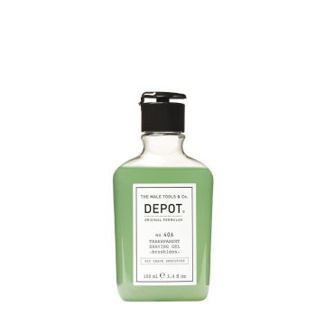 Depot N° 406 Transparent Shaving Gel Brushless 100ml