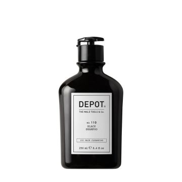 Depot N°110 Black Shampoo 250ml voor mannen met zwart haar