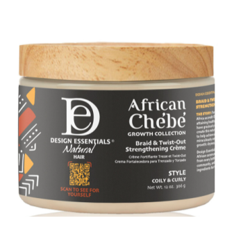 Design Essentials African Chebe Braid & Twist Styling Creme 12oz