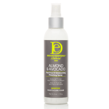Design Essentials Almond Avocado Anti Frizz Moisturizing Finishing Spray 6oz