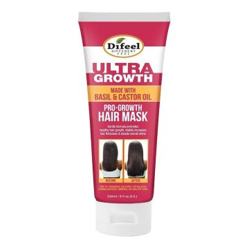 Difeel Ultra Growth Basil & Castor Haarmasker 237ml