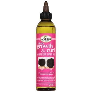 Difeel Growth and Curl Biotin Premium Hair Oil 237ml