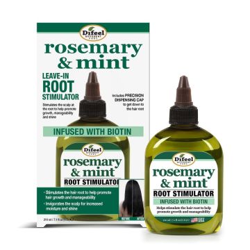Difeel Rosemary and Mint Root Stimulator Oil with Biotin for Hair Growth 210ml