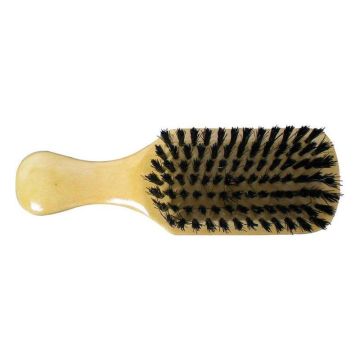 Dreamfix Hand Club Brush Handle met houten handvat en zwijnenharen
