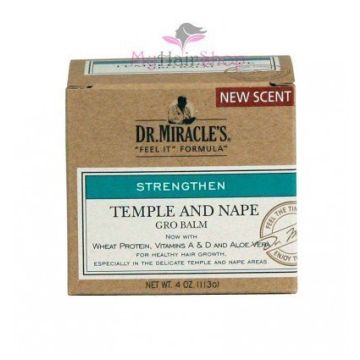 Dr. Miracle's Temple And Nape Gro Balm - Regular - 113 g