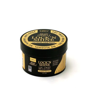 Ebin Braid Formula Loc-N-Shine Exterem Firm Hold 8oz