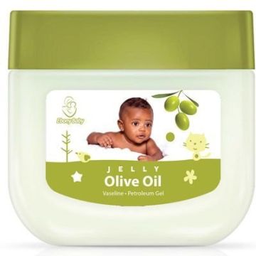 Ebony Baby Jelly Olive Oil 13oz voor baby huidverzorging