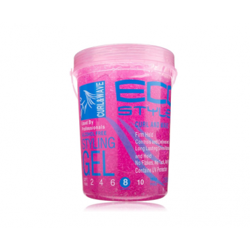 ECO STYLER PROFESSIONAL STYLING GEL CURL & WAVE PINK 5 LBS - 2.36 LITERS