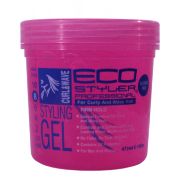 Eco Styler Professional Styling Gel Curl & Wave Pink 473 ml