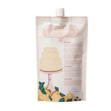 Ecoslay Lemon Buttercream Styling Cream Pouch 236 ml