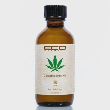 Eco Natural Cannabis Sativa Olie 59ml verpakking