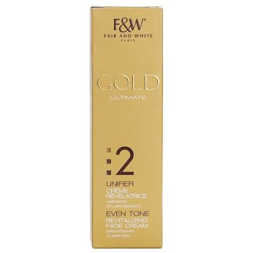 Fair & White Gold Ultimate 2 Revitalizing Fade Cream Even Tone 50 ml