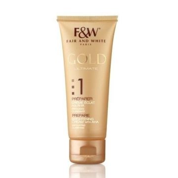 Fair & White Gold Ultimate 1 Brightening Cream met AHA 75ml