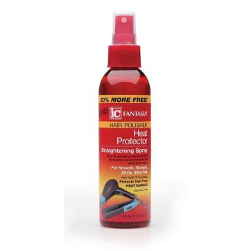 Fantasia Hair Polisher Heat Protector Straightening Spray 177 ml
