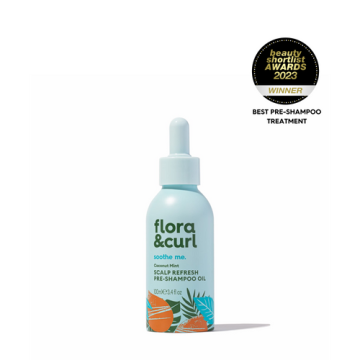 Flora & Curl Coconut Mint Scalp Refresh Pre-Shampoo Oil 100 ml