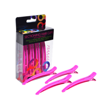 Framar Super Sectioners Pink klemmen voor haarstyling