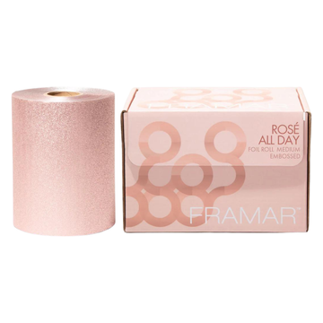 Framar Medium Foil Embossed Rose Gold folies voor haarverf