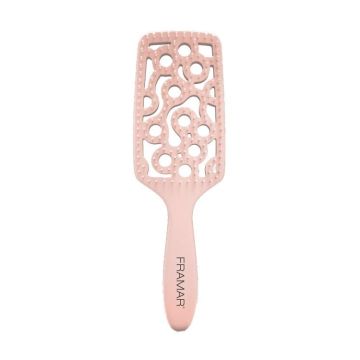 Framar Vent Brush Champagne voor het ontklitten van haar