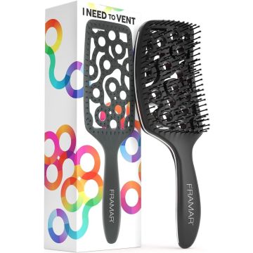 Framar Vent Brush I Need to Vent voor het stylen van haar