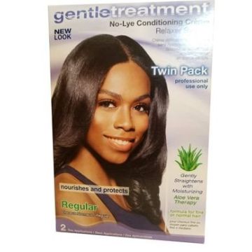 Gentle Treatment Relaxer Twin Pak - Regular voor sterker haar