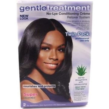 Gentle Treatment Relaxer Twin Pak - Super voor sterker haar