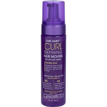Giovanni Curl Habit Curl Defining Hair Mousse 207ml
