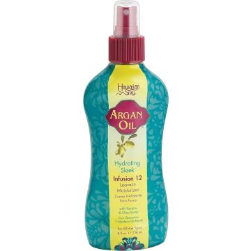 Hawaiian Silky Argan Oil Infusion 12 Leave-In Moisturizer 8oz