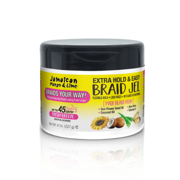 Jamaican Mango & Lime Braid Extra Hold Shine Jel 170gr