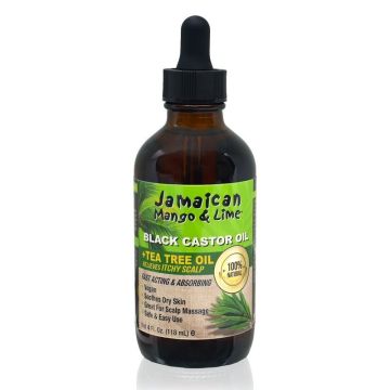 Jamaican Mango and Lime Black Castor Oil - Tea Tree 118ml