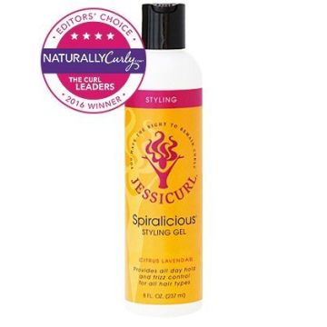 Jessicurl - Spiralicious Styling Gel (Citrus Lavender) 8oz