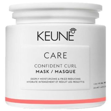 Keune Care Confident Curl Mask 200ml voor glanzende krullen