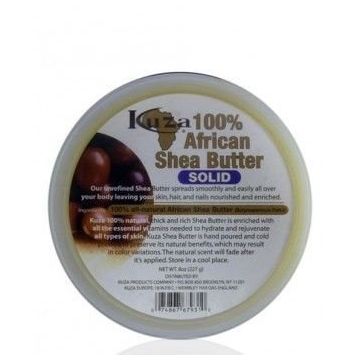 Kuza Shea Butter Soild 227 g voor hydratatie en pluisvermindering