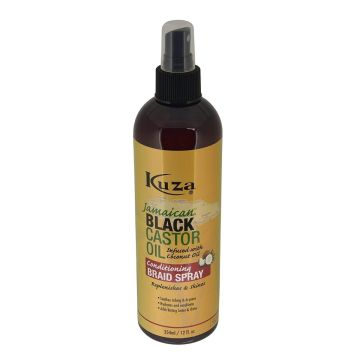 Kuza Jamaican Black Castor Oil Braid Spray 8 oz