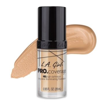 LA Girl PRO Coverage HD Foundation - Fair GLM642