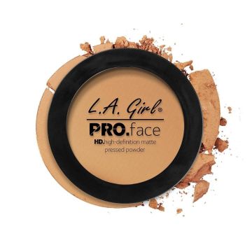 LA Girl HD PRO Face Pressed Powder-True Bronze-GPP611
