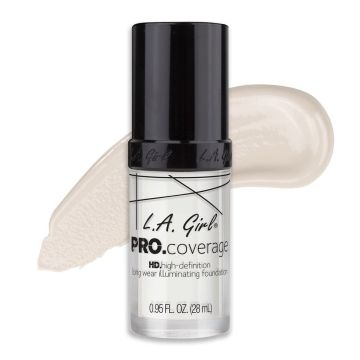 LA Girl PRO Coverage HD Foundation - White GLM641