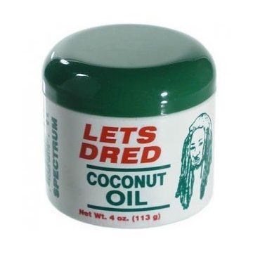 Lets Dred Coconut Oil 118 ml verpakking