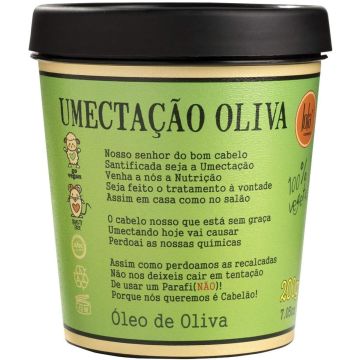 Lola Cosmetics Olive Mask voor intensieve hydratatie 200g