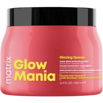 Matrix Glow Mania Mask 500ml voor intensieve haarverzorging