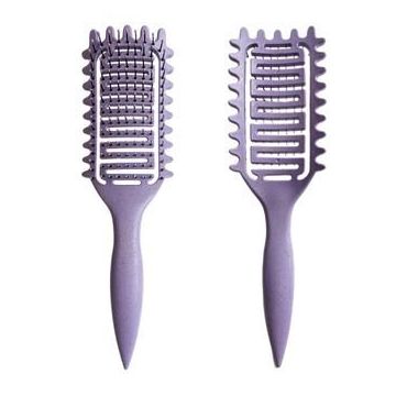 Detangling Curl Define Styling Brush Nylon Vent Purple