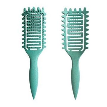 Detangling Curl Define Styling Brush Nylon Vent Green