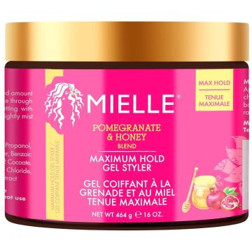 Mielle Pomegranate & Honey Maximum Hold Gel Styler 454g