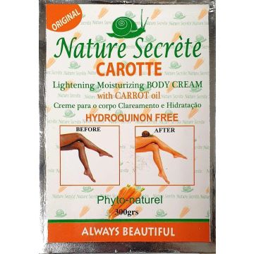 Nature Secrete Carrot Lightening Body Cream 300g