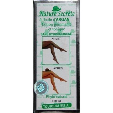Nature Secret with Pure Argan Oil Exfoliating Lotion and Toning 100ml