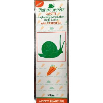 Nature Secrete Carrot Lightening Body Lotion 350ml