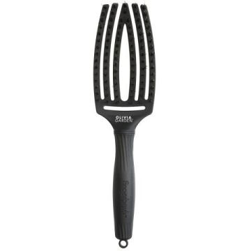 Olivia Garden FingerBrush Combo Medium Full Black